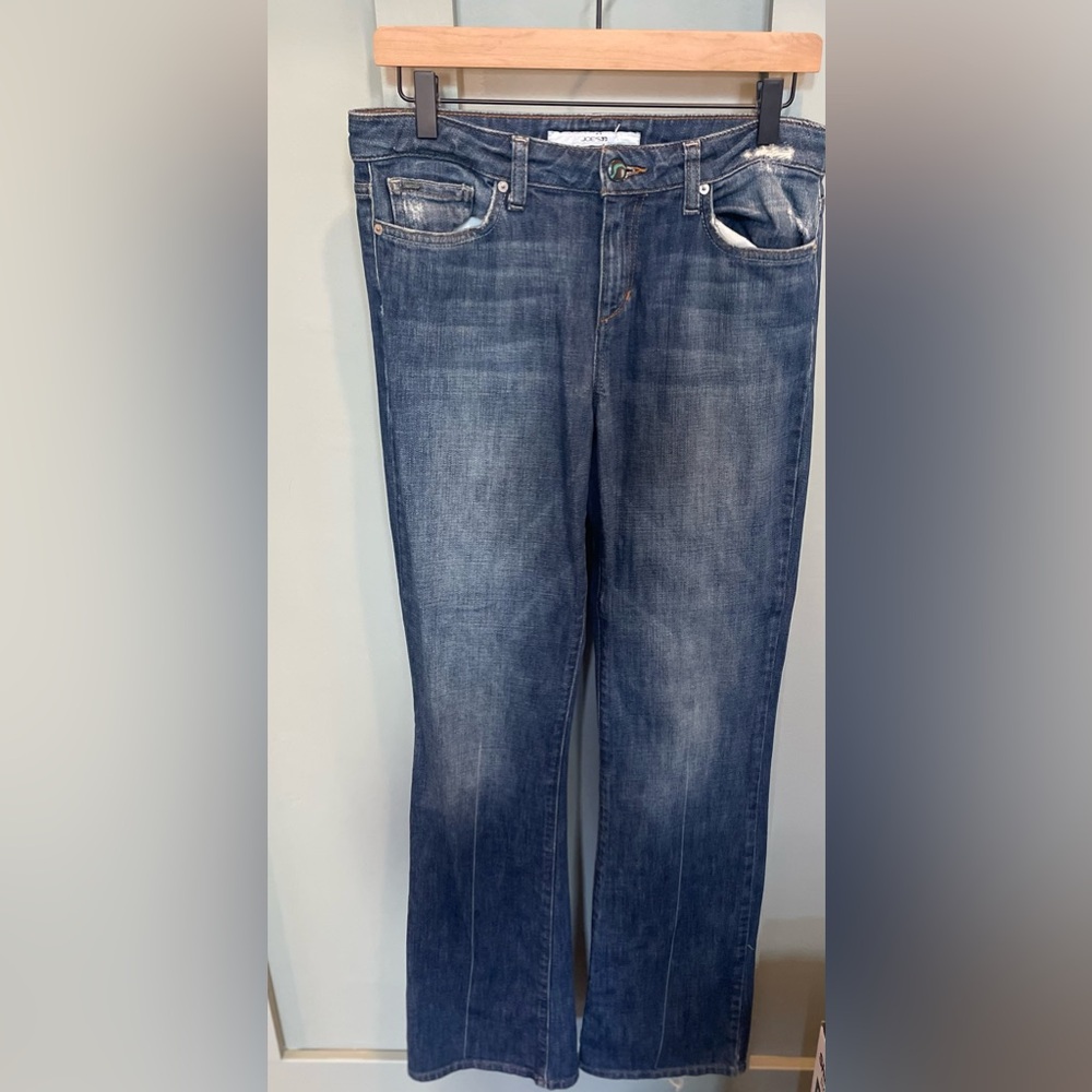 Joe's Jeans Dark Blue Flare Women's pants size 29/8 muse